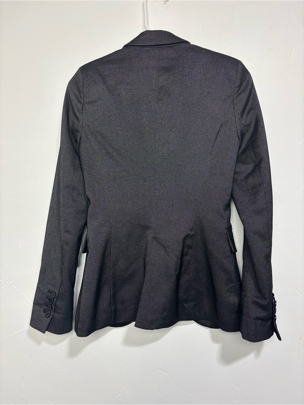 Zara Basic XS Women Blazer Tailored One Button Career Executive Office Business - Picture 5 of 11